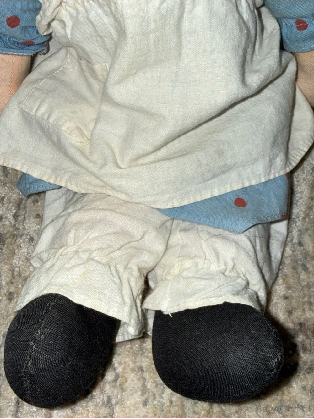 Knickerbocker raggedy Anne rag doll antique doll